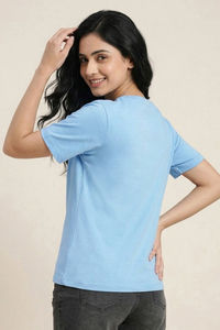 Zivame Donald Duck Knit Cotton Loungewear Top - Dutch Canel — thumbnail 3